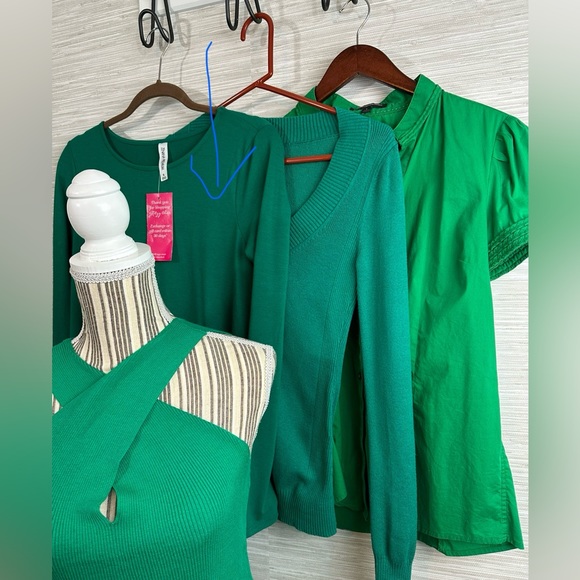 NWT Zenana Premium size Small 3/4 sleeve flowy bottom top with pockets - Picture 11 of 14